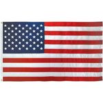 3ft. x 5ft. US Flag Nylon Line Snap & Ring