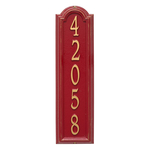 Personalized Manchester Vertical Wall Plaque