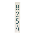 Vertical Modern Personalized Wall Plaque Coastal Green