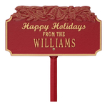 Happy Holidays with Bells Yard Sign