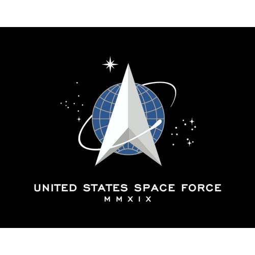 6ft. x 10ft. U.S. Space Force Flag Heading & Grommets