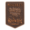 Original Recipe Brewing Company Beer Plaque, Finish, Standard Wall 1-line Antique Copper