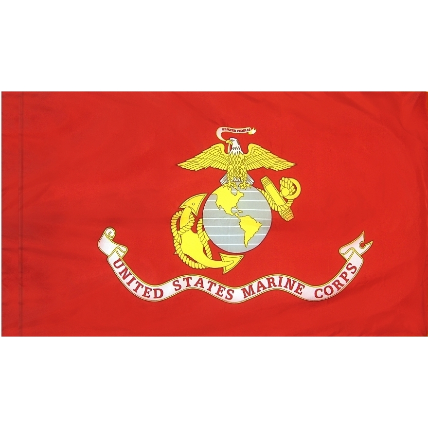 US Marine Corps 4 x 6 ft. Indoor Display Flag